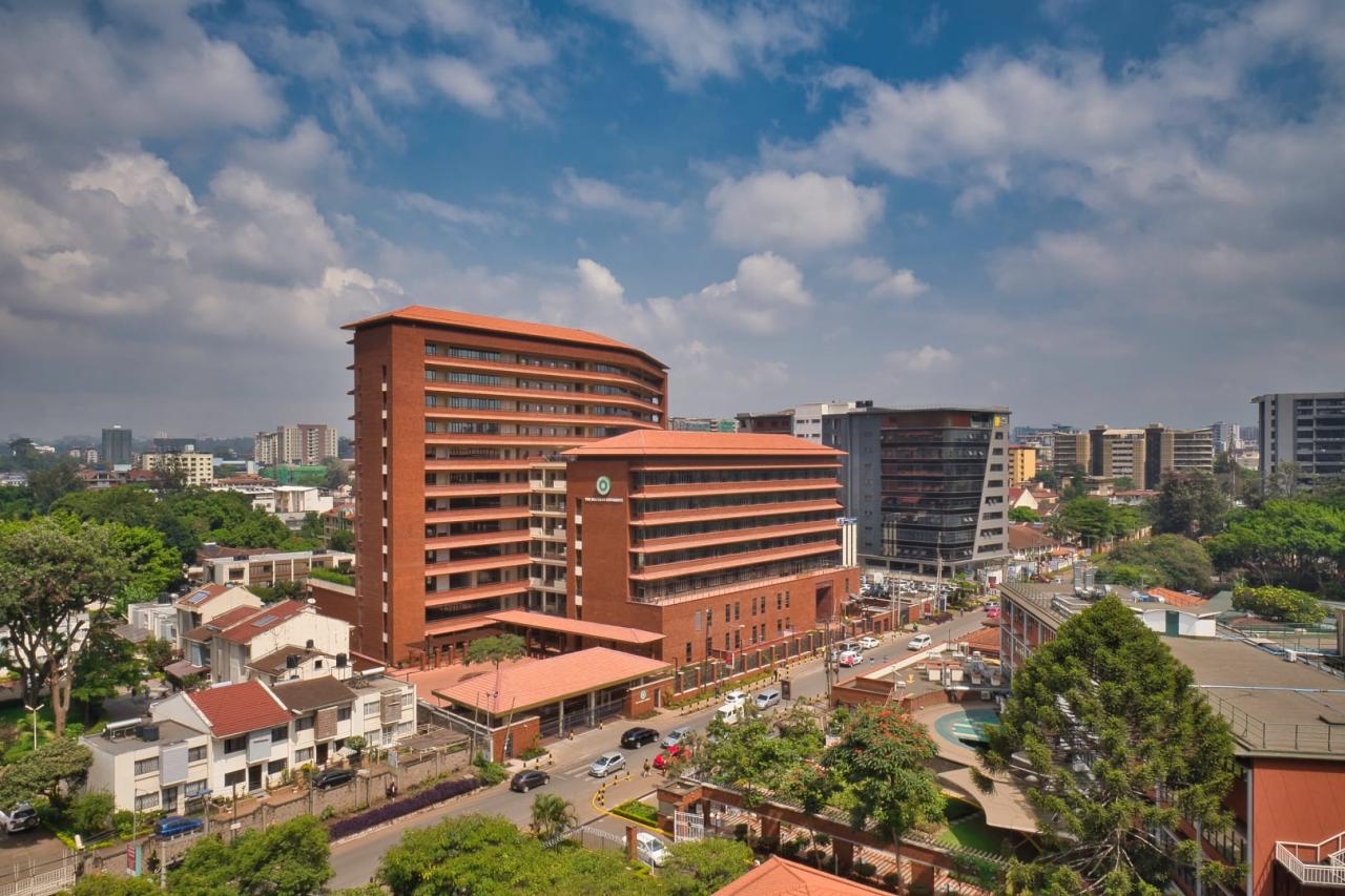 Aga Khan University campus in Nairobi, Kenya