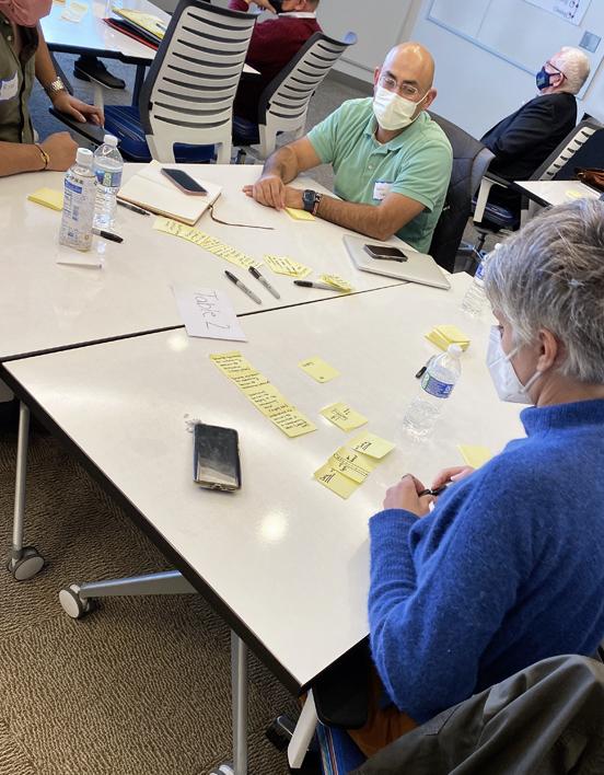Center faculty members collaborate at the vaccine equity Research Jam, University of Michigan