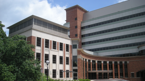 Exterior photo of the School of Public Health at the University of Michigan